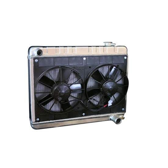 DeWitts® 32-4139010M 62-67 Chevy II Radiator & Fan, Man.