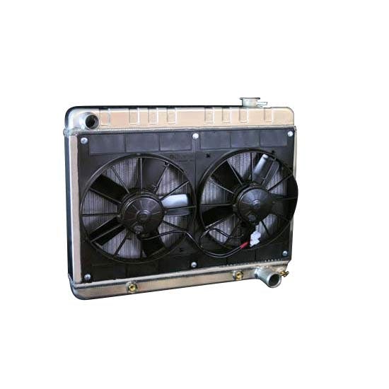 DeWitts® 32-4139017A 1963-66 Chevy C10 Radiator & Fan, Auto