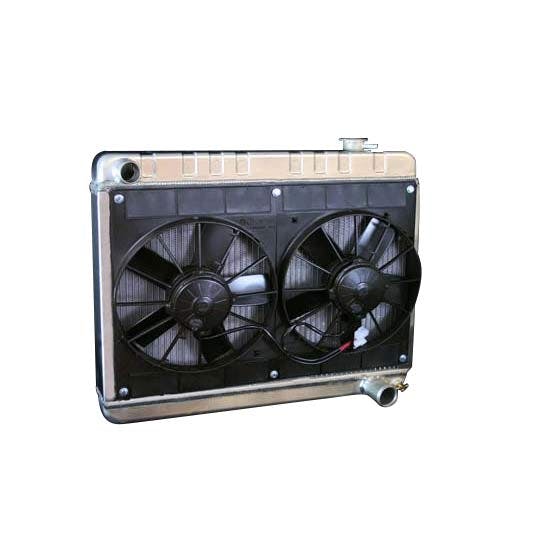 DeWitts® 32-4139017M 1963-66 Chevy C10 Radiator & Fan, Man