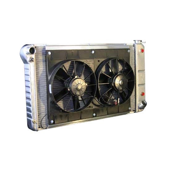 DeWitts® 32-4139018A 1967-72 Chevy C10 Radiator & Fan, Auto