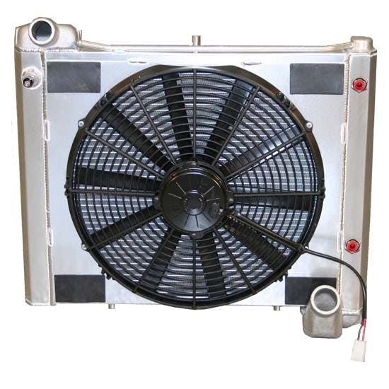 DeWitts® 32-4139061A 1961-62 Corvette Radiator & Fan, Auto