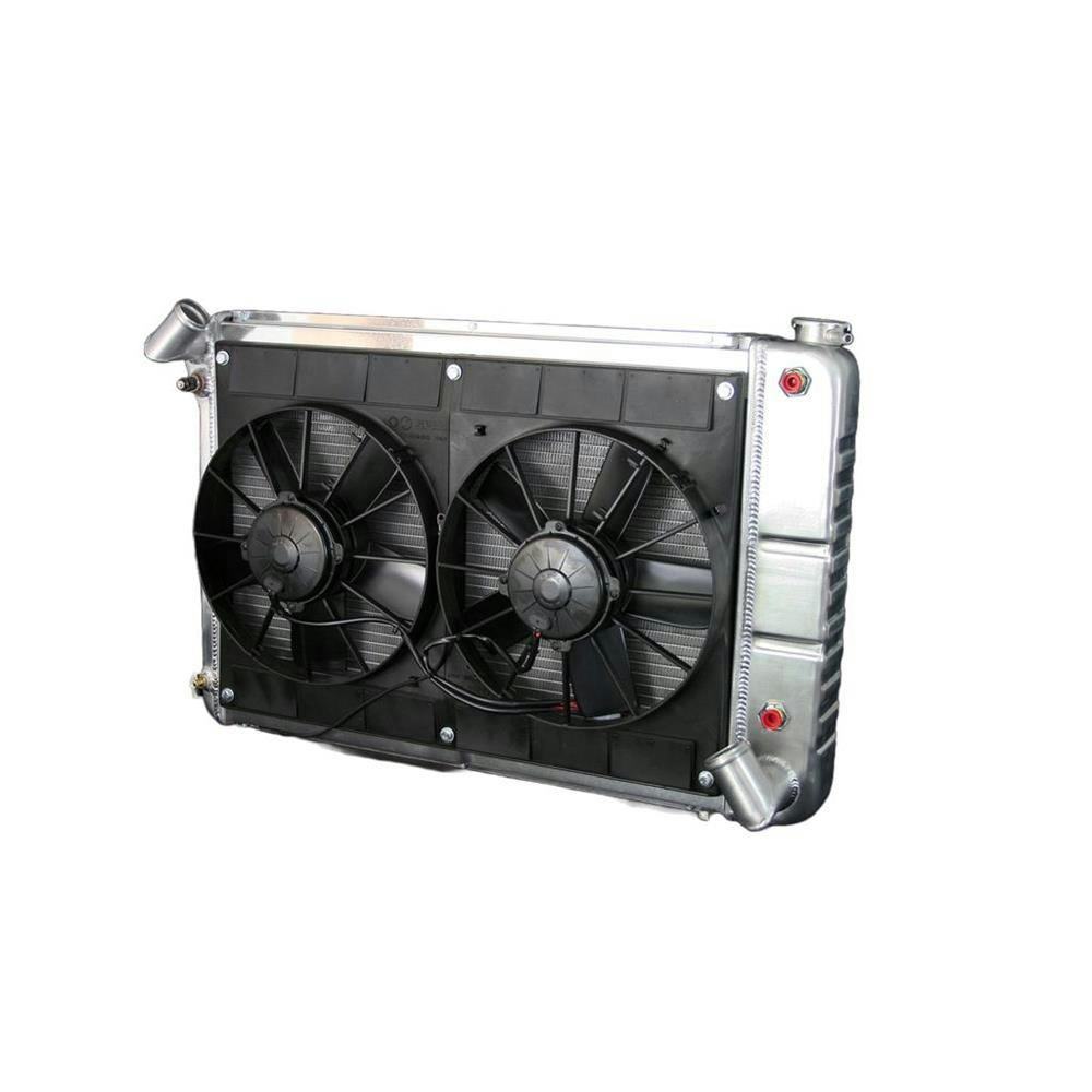 DeWitts® 32-4139066A 1966-67 Corvette Radiator & Fan, Auto