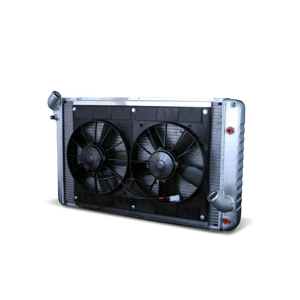 DeWitts® 32-4139069A 1969-72 Corvette Radiator & Fan, Auto