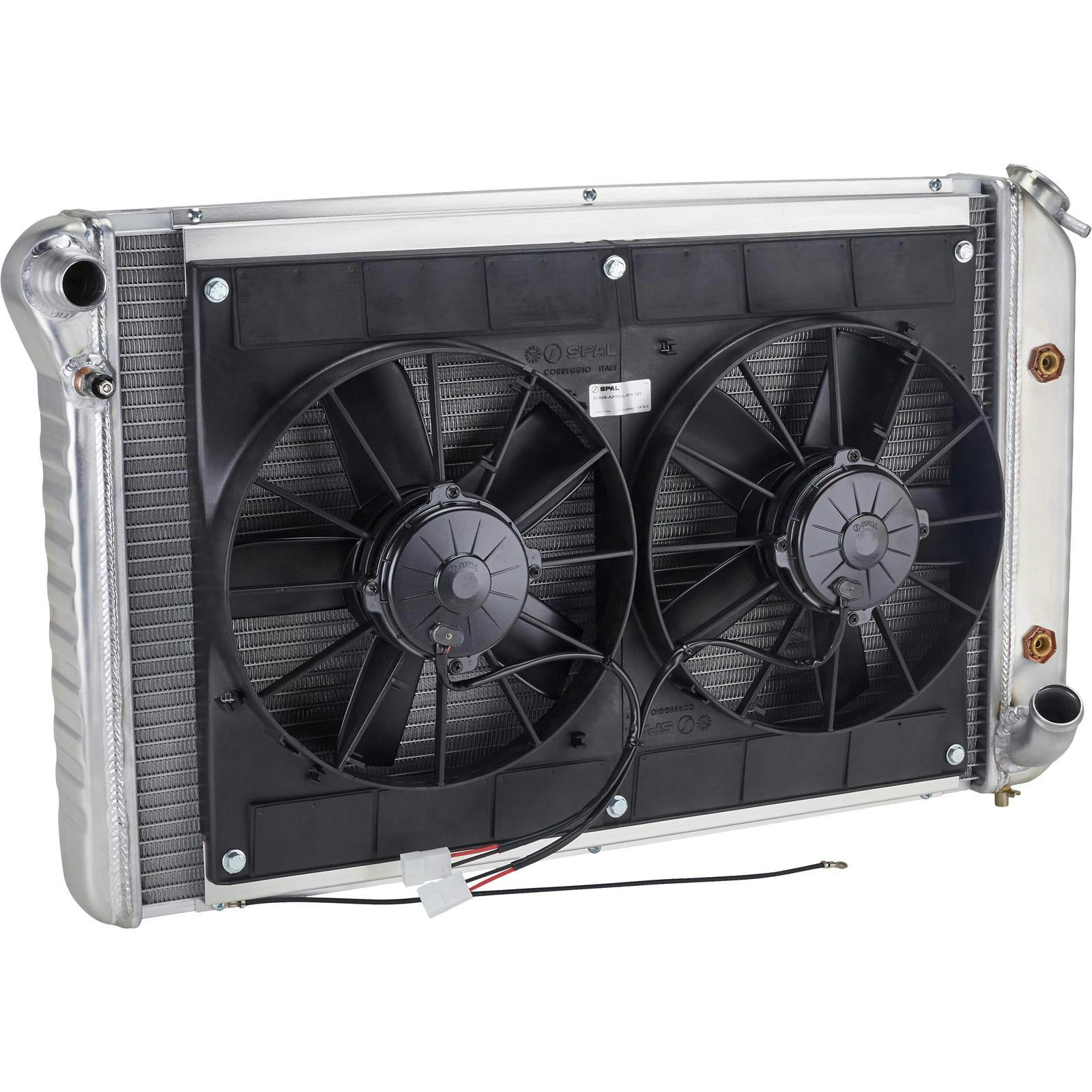 DeWitts® 32-4139077A 77-82 Corvette C3 Radiator & Fan, Auto