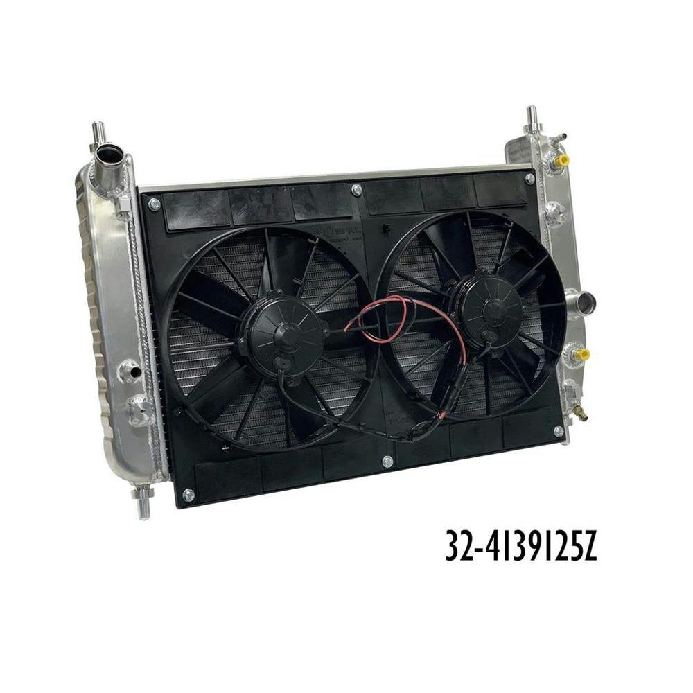 DeWitts® 32-4139105B 05-13 Corvette Radiator & Fan, EOC/TOC