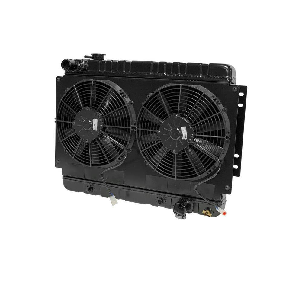 DeWitts® 32-4239002A 1966-67 Chevelle Radiator & Fan, Auto