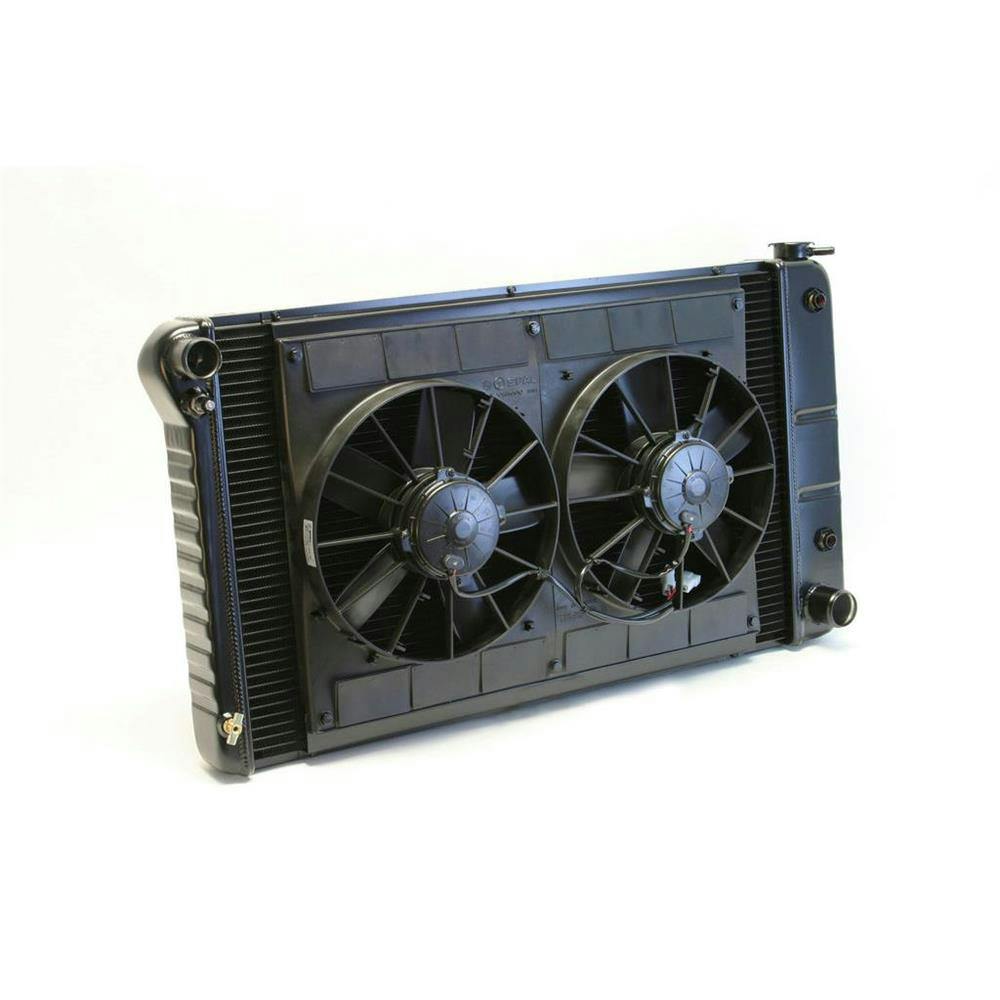 DeWitts® 32-4239003A 1968-72 Chevelle Radiator & Fan, Auto