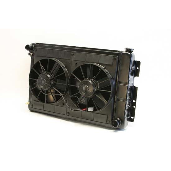 DeWitts® 32-4239022M 1967-69 Camaro BB Radiator & Fan, M/T