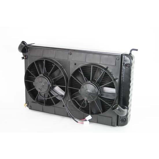 DeWitts® 32-4239024A 1963-65 Corvette Radiator & Fan, Auto