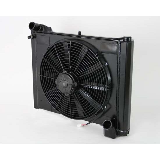 DeWitts® 32-4239061M 61-62 Corvette Radiator & Fan, Manual