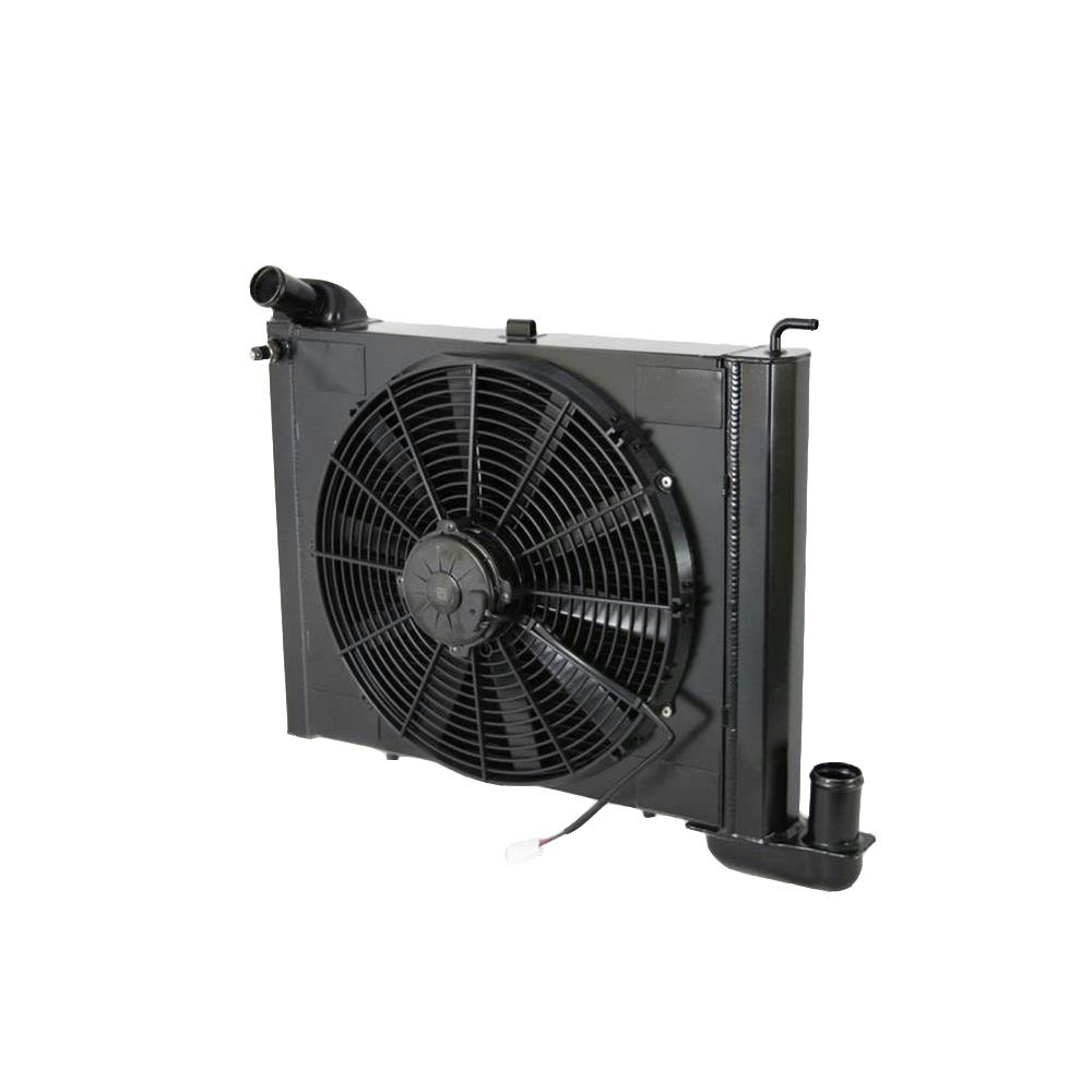 DeWitts® 32-4239063M 63-72 Corvette Radiator & Fan, Manual