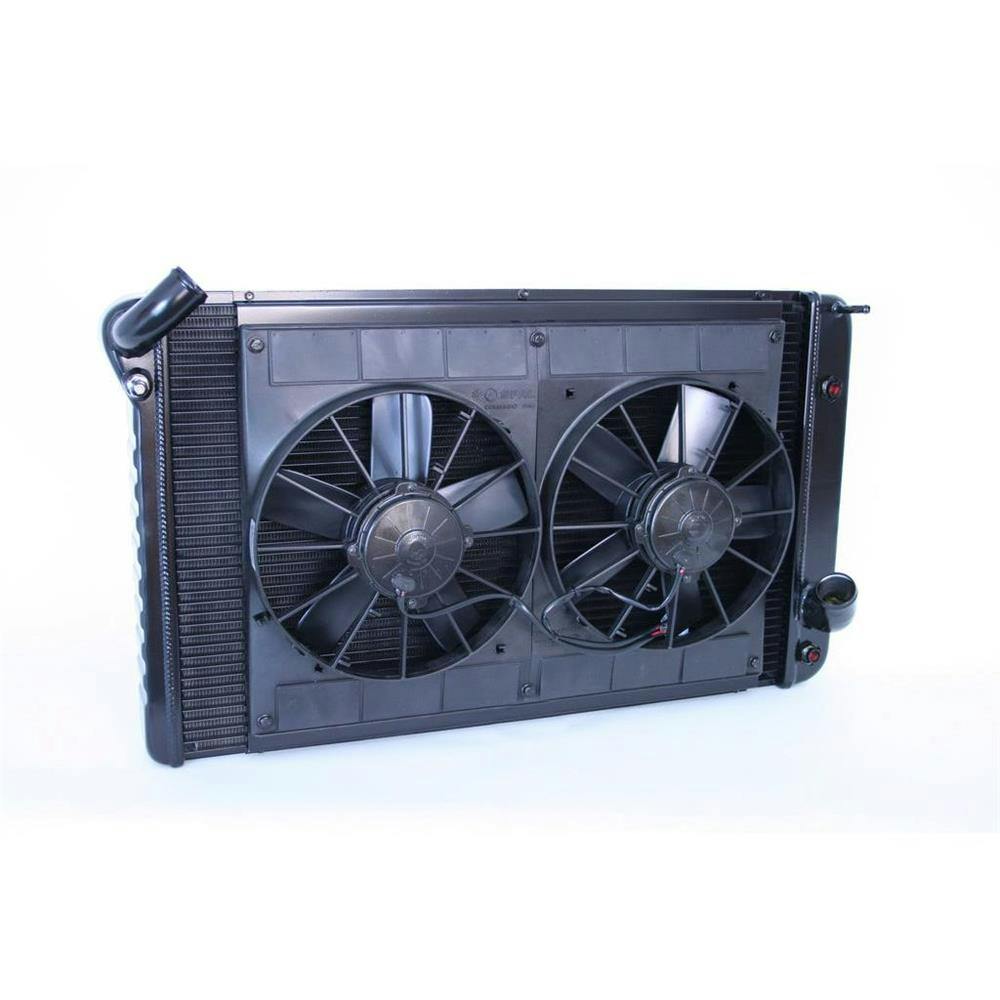 DeWitts® 32-4239069A 1969-72 Corvette Radiator & Fan, Auto