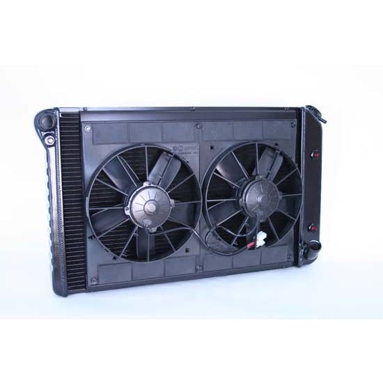 DeWitts® 32-4239077A 1977-82 Corvette Radiator & Fan, Auto