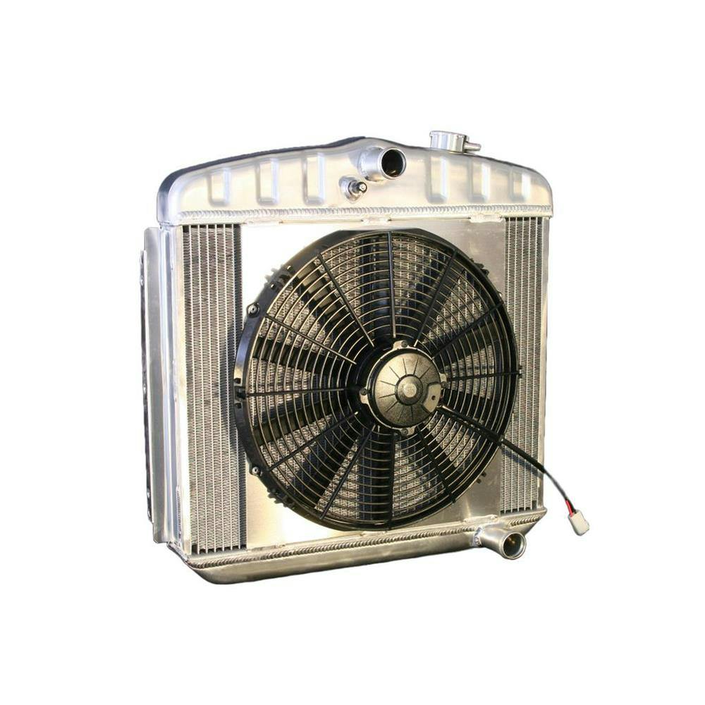 DeWitts® 32-6139013M 55-57 Chevy L6 LS Swap Radiator, Manual