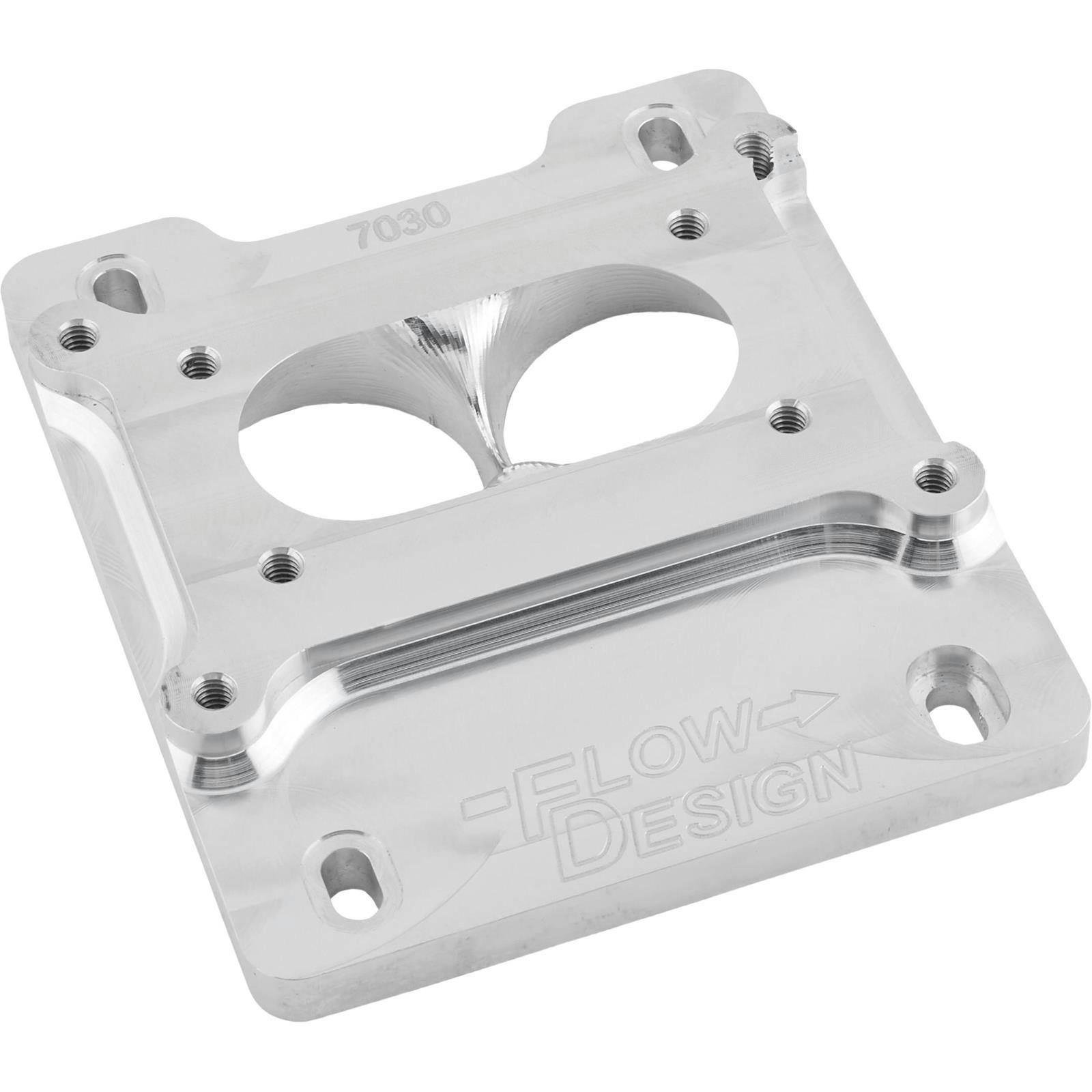 Speedway Billet 2-Barrel Carburetor Spacer, Q-Jet Intake
