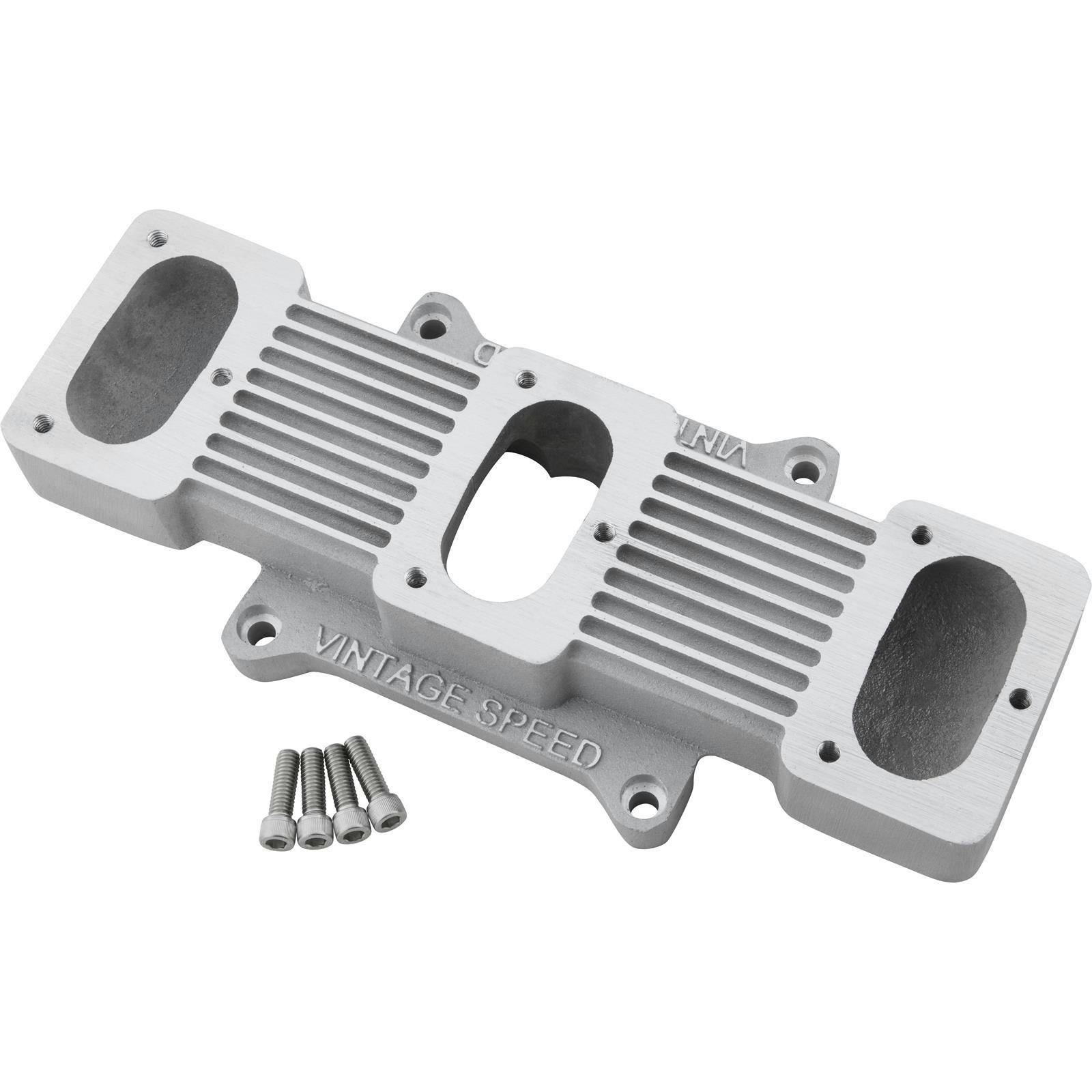 Three 2 Barrel Carbs to 4 Barrel Intake Adapter