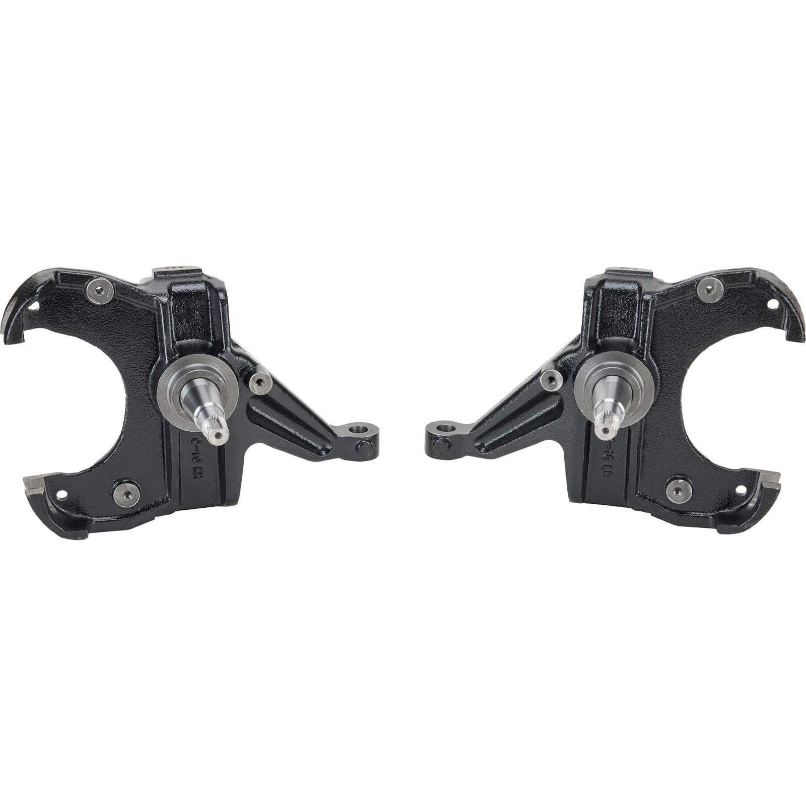 1973-1987 GM Truck Disc Brake Spindles 2.5" Drop, Pair