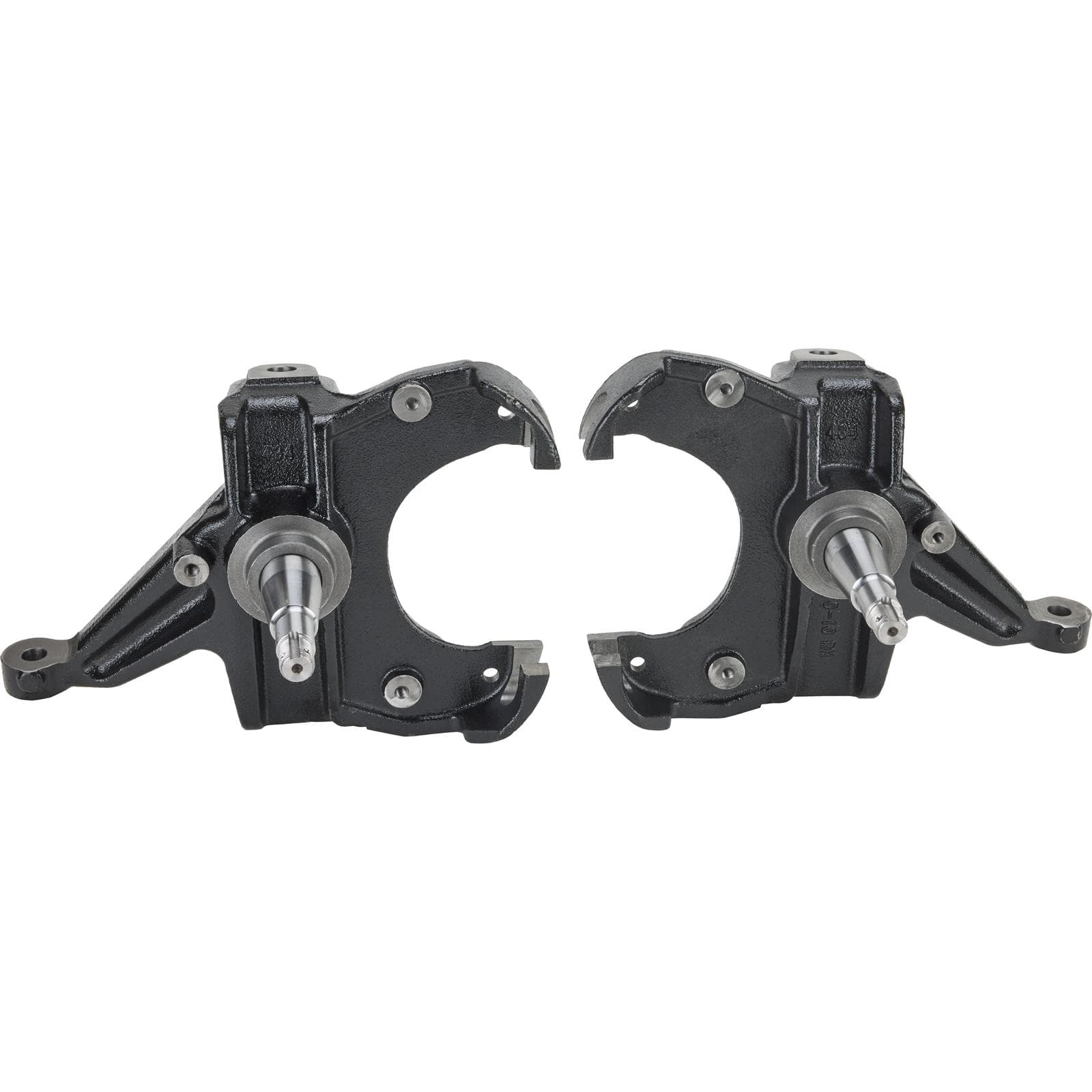 1963-1970 GM Truck Disc Brake Spindles 2" Drop, Pair