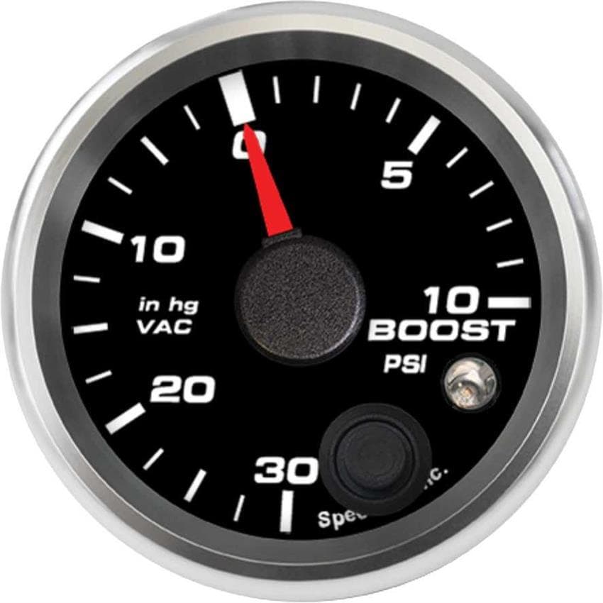 Speedhut R2-BV1-REV 2-1/16" Boost/Vac Gauge 30inhg-0-10 psi