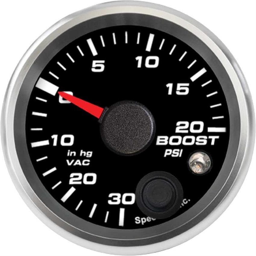 Speedhut R2-BV3-REV 2-1/16" Boost/Vac Gauge 30inhg-0-20 psi
