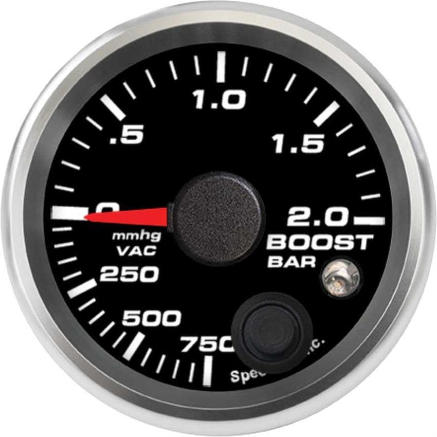 Speedhut R2-BV5-REV 2-1/16" Boost/Vac Gauge 750mmhg-0-2.0 bar