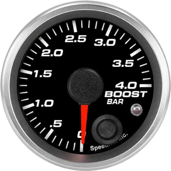 Speedhut R2-B8-REV 2-1/16" Boost Gauge 0-4.0 bar w/Warning
