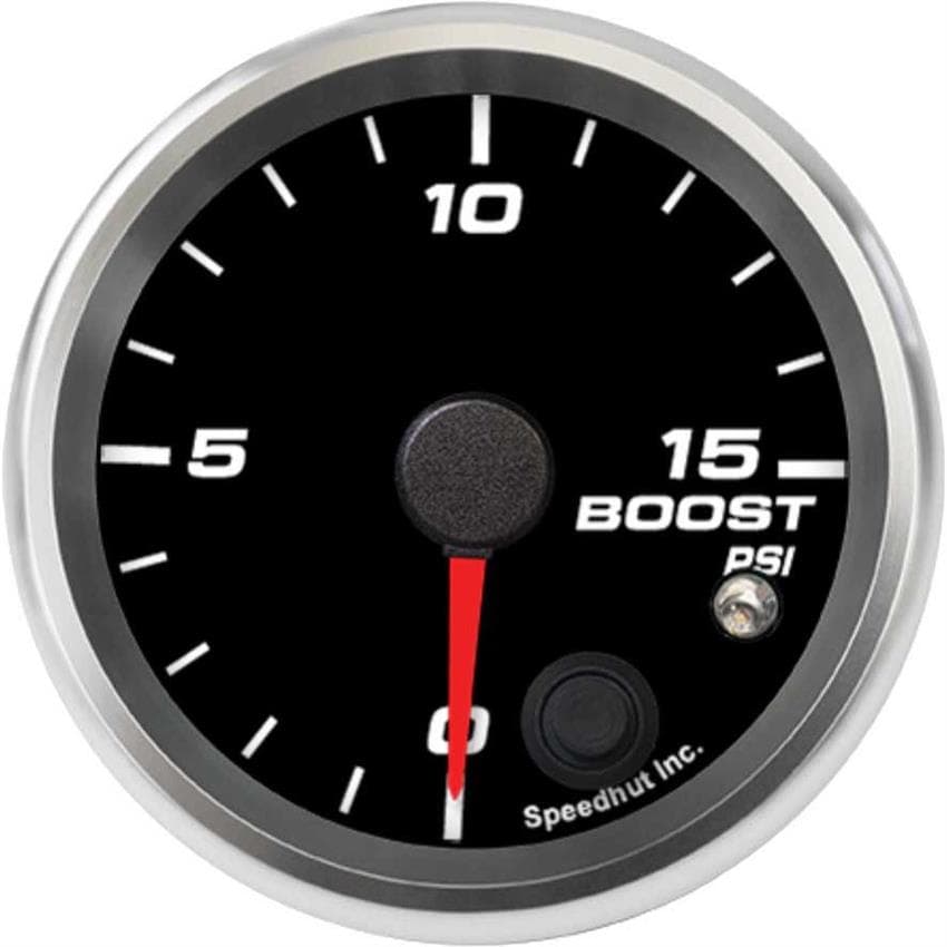 Speedhut R25-B2-REV 2-5/8" Boost Gauge 0-15 psi w/Warning