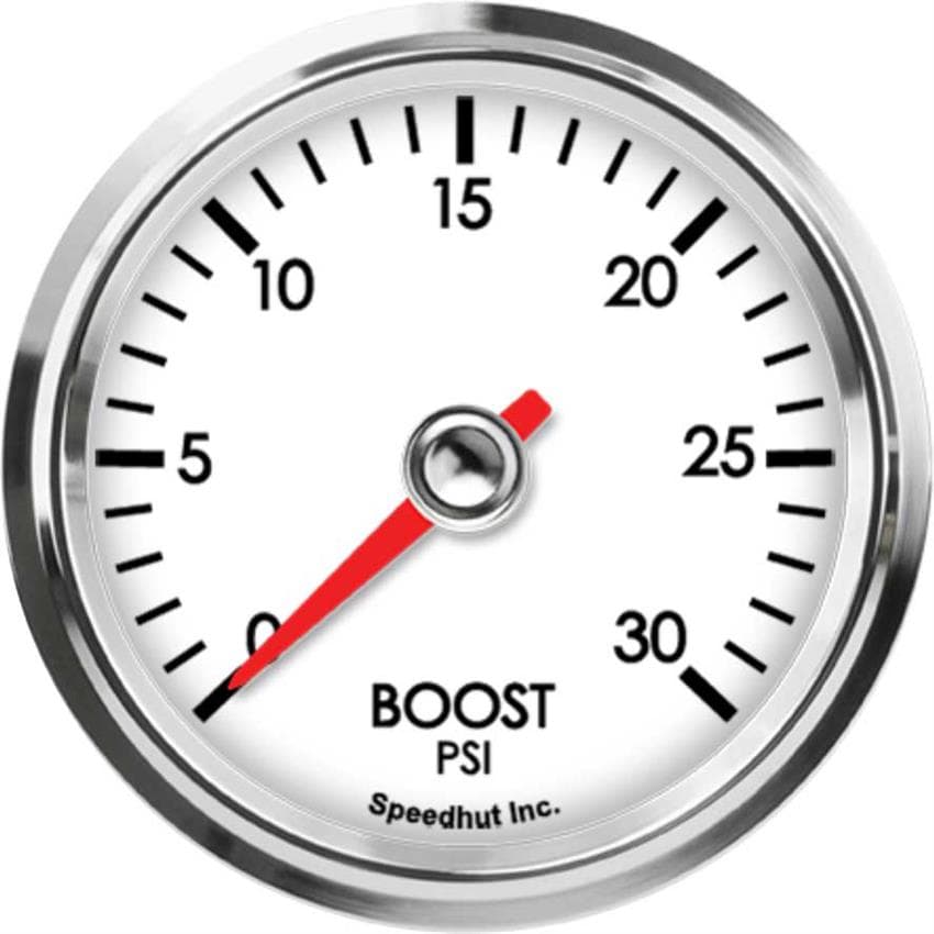 Speedhut L25-B4-LEG 2-5/8" Boost Gauge 0-30 psi