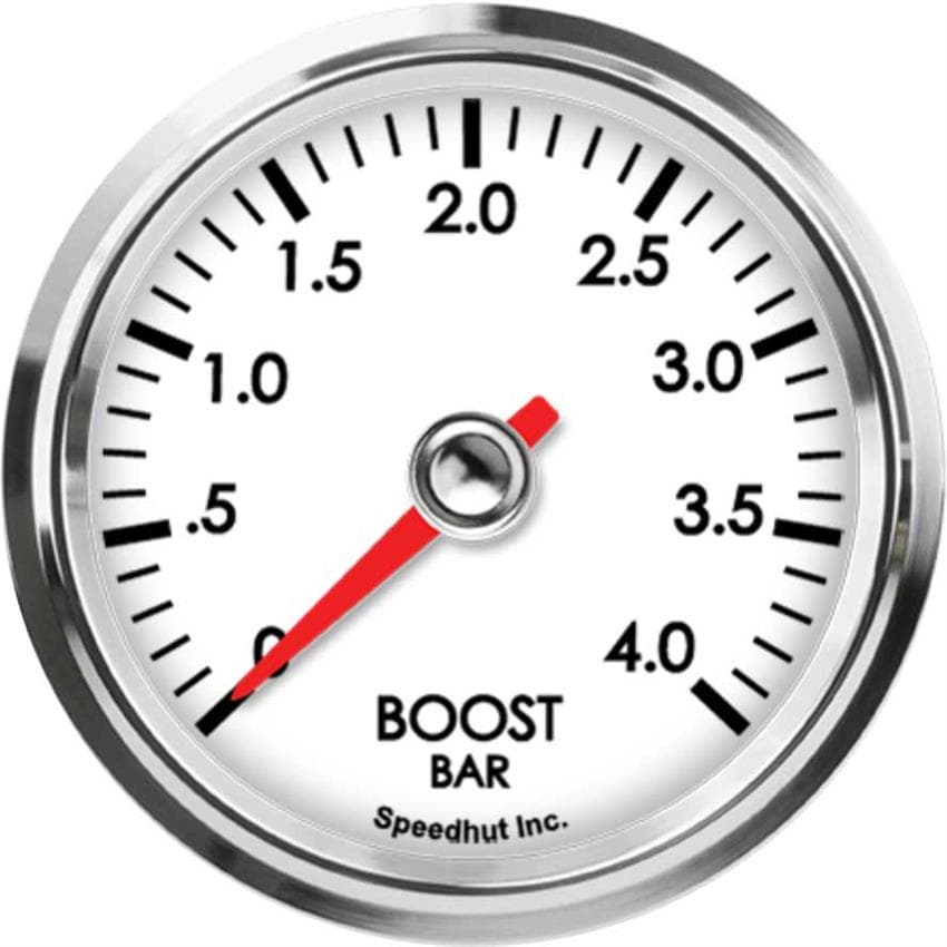 Speedhut L25-B8-LEG 2-5/8" Boost Gauge 0-4.0 bar