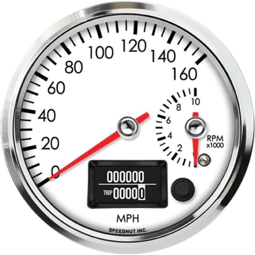 Speedhut R45-DS17-LEG 4-1/2" Dual Gauge, 160 mph Speedo/10K Tach