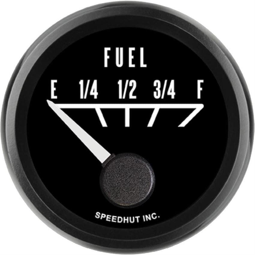 Speedhut L2-FL2-PTC 2-1/16" Fuel Gauge, Programmable 90°