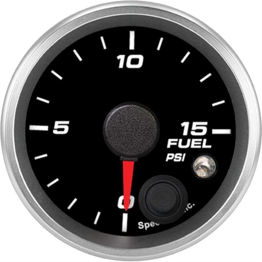 Speedhut R2-FP1-REV 2-1/16" Fuel Pressure Gauge 0-15 psi Warning