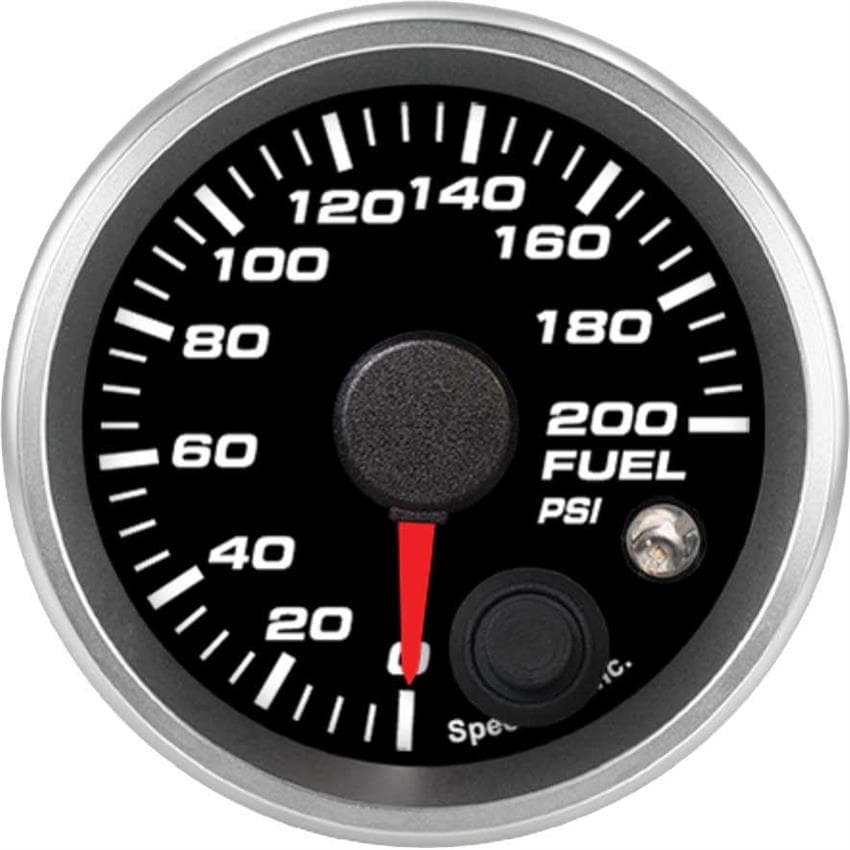 Speedhut R2-FP5-REV 2-1/16" Fuel Pressure Gauge 0-200 psi Warning