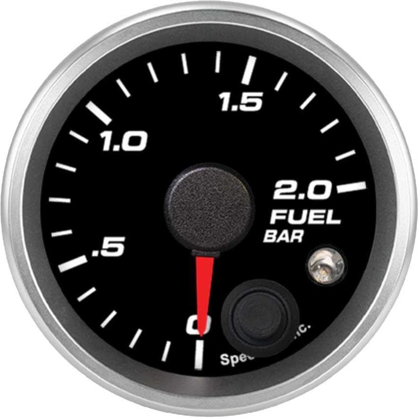 Speedhut R2-FP6-REV 2-1/16" Fuel Pressure Gauge 0-2.0 bar Warning