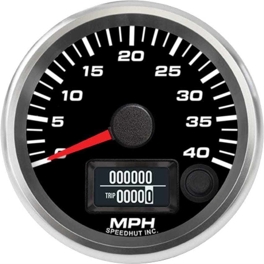 Speedhut R25-S23-REV 2-5/8" GPS Speedo 40 mph
