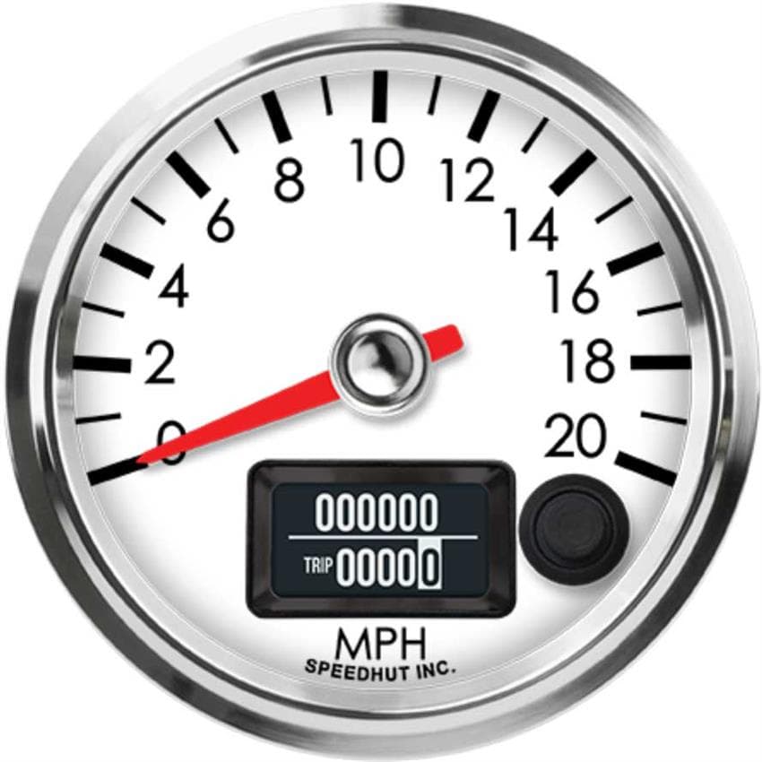 Speedhut R25-S6-LEG 2-5/8" GPS Speedo 120 mph