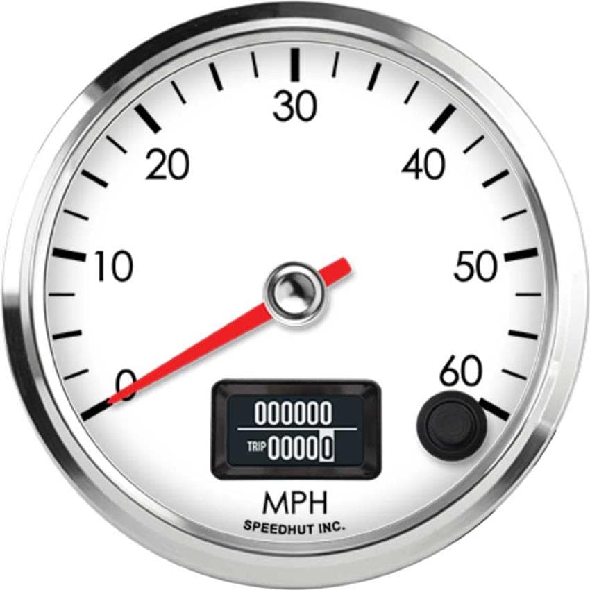 Speedhut R3-S7-LEG 3-3/8" GPS Speedo 60 mph