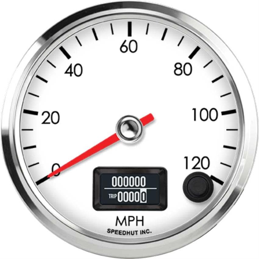 Speedhut R3-S1-LEG 3-3/8" GPS Speedo 120 mph