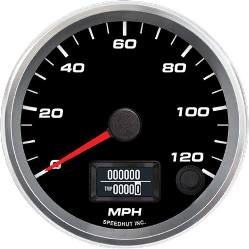 Speedhut R3-S10-REV 3-3/8" Speedo 120 mph programmable