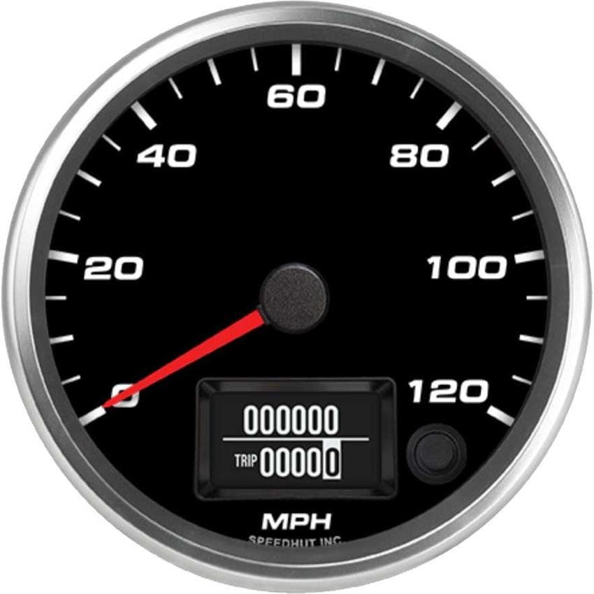 Speedhut R4-S10-REV 4" Speedo 120 mph programmable
