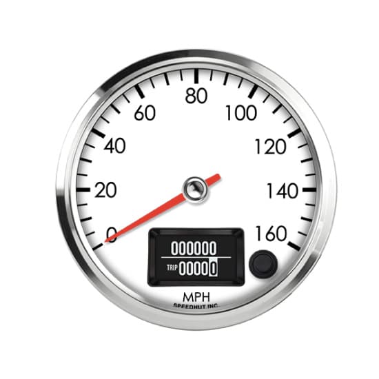 Speedhut R4-S12-LEG 4" Speedo 160 mph programmable