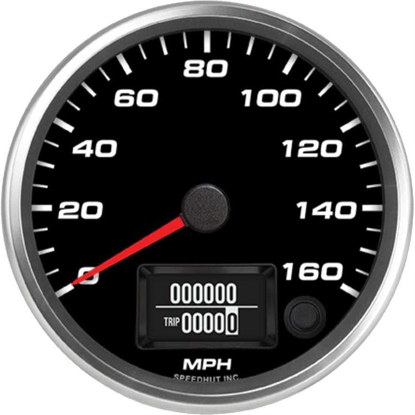 Speedhut R4-S12-REV 4" Speedo 160 mph programmable