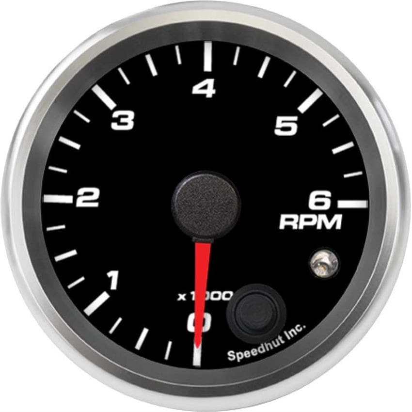 Speedhut R25-TC2-REV 2-5/8" Tachometer 6K RPM Shift-light