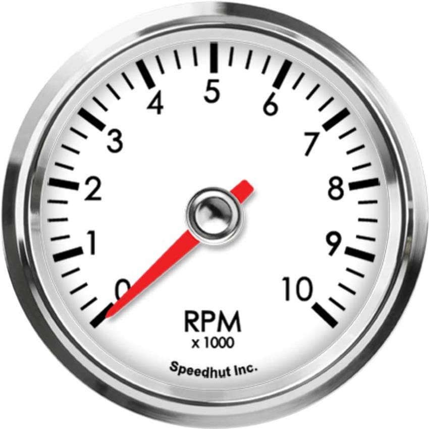 Speedhut L25-TC4-LEG 2-5/8" Tachometer 10K RPM