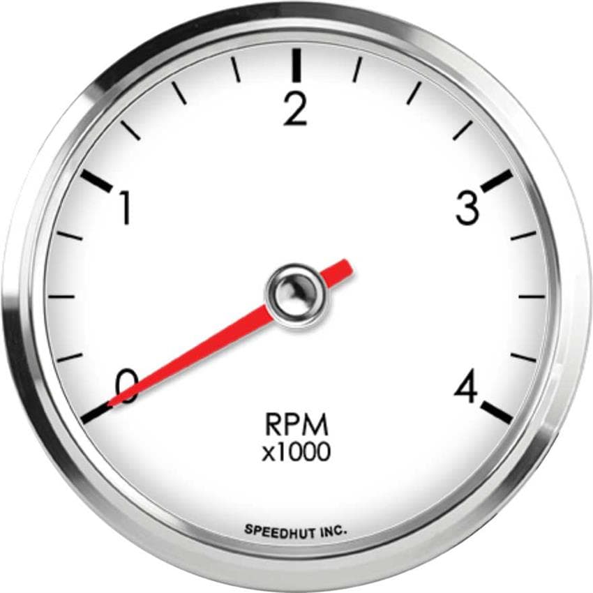 Speedhut L3-TC1-LEG 3-3/8" Tachometer 4K RPM