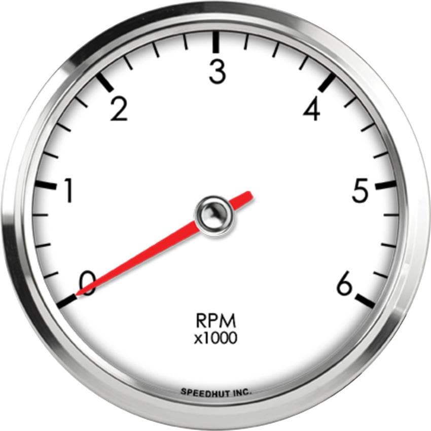 Speedhut L4-TC2-LEG 4" Tachometer 6K RPM