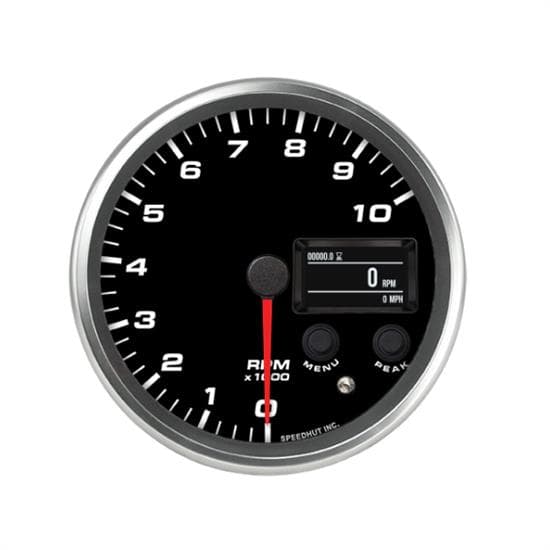 Speedhut R45-TCR2-REV 4-1/2" Playback Tachometer 10K PM/DM