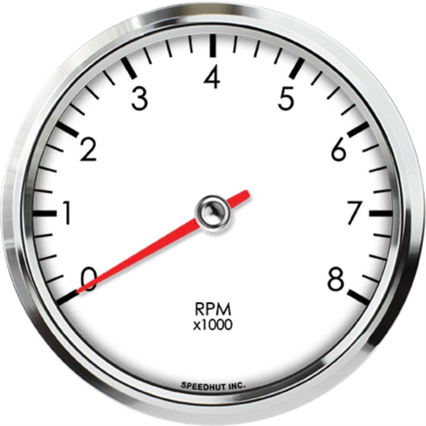 Speedhut L45-TC3-LEG 4-1/2" Tachometer 8K RPM Dash Mount