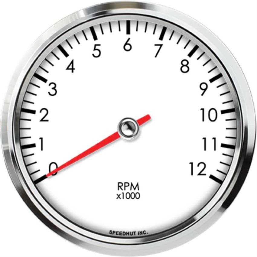 Speedhut L45-TC5-LEG 4-1/2" Tachometer 12K RPM Dash Mount