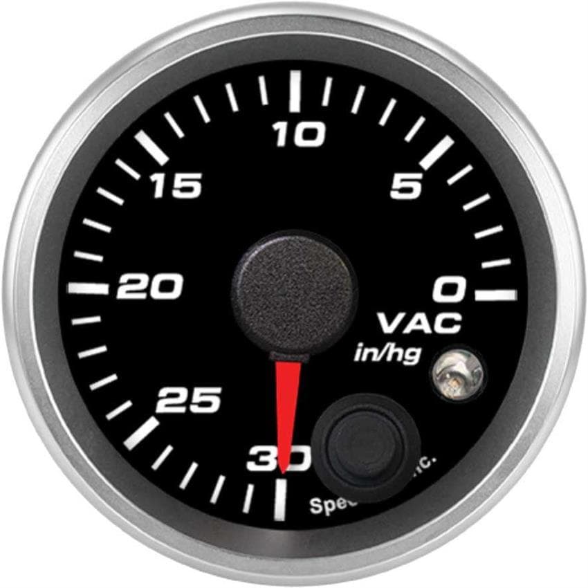 Speedhut R2-VC1-REV 2-1/16" Vacuum Gauge 30-0in/hg w/Warning